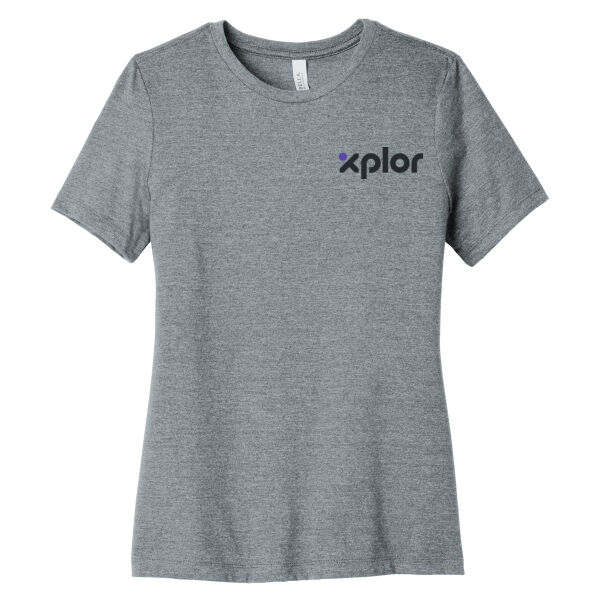 Bella + Canvas Xplor Printed- - Women's Relaxed CVC Tee Thumbnail