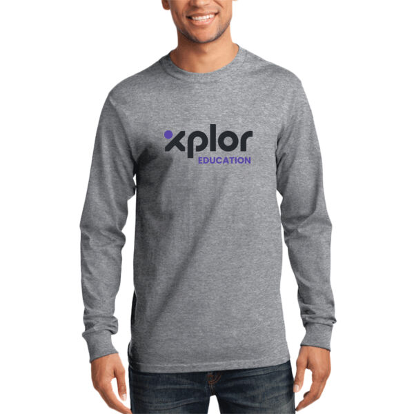 Port Autority Xplor Education Printed- - Long Sleeve Essential Tee Thumbnail