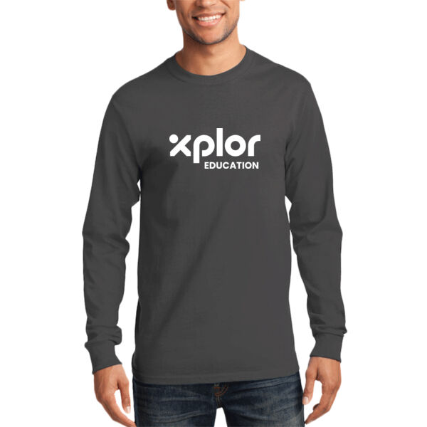 Port Authority Xplor Education Printed- - Long Sleeve Essential Tee Thumbnail