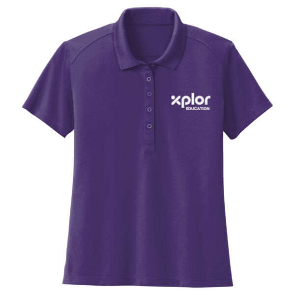 Port Authority Xplor Education Embroidered- - Women's Wearever Performance Pique Polo Thumbnail