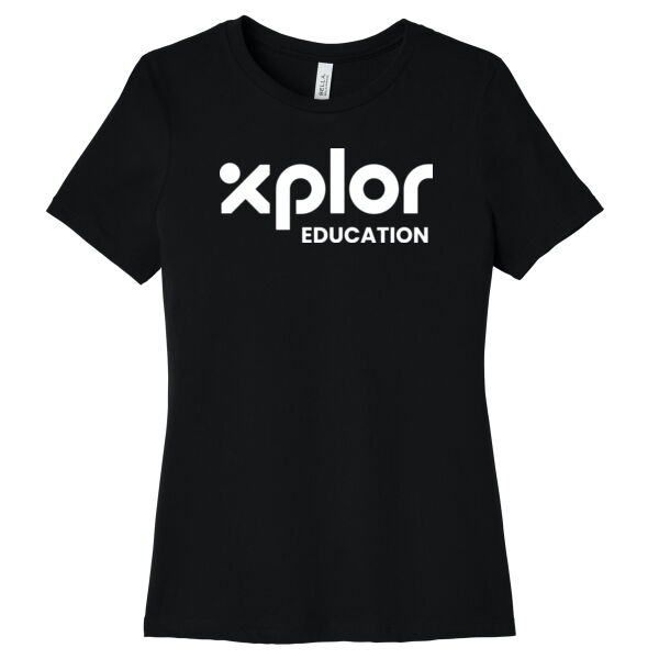 Bella + Canvas Xplor Education Printed- - Women's Relaxed CVC Tee Thumbnail