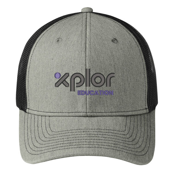 Port Authority Xplor Education Embroidered- - Snapback Trucker Cap Thumbnail