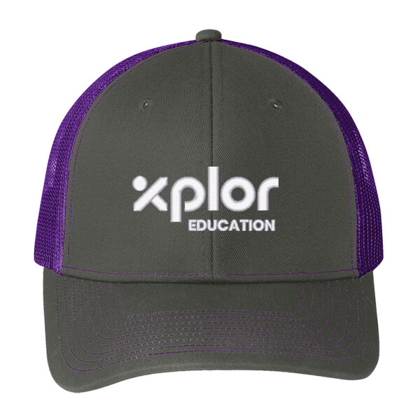 Port Authority Xplor Education Embroidered- - Snapback Trucker Cap Thumbnail