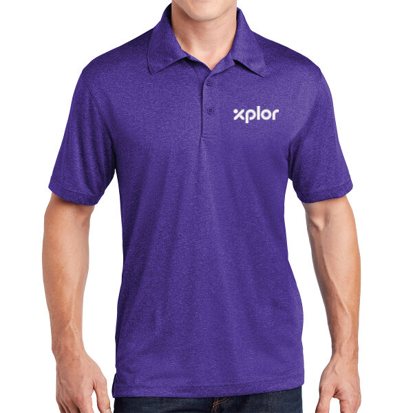 Sport Tek Xplor Embroidered- - Heather Contender Polo Thumbnail