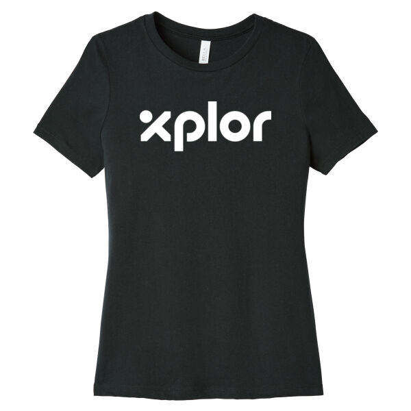 Bella + Canvas Xplor Printed- - Unisex Heather CVC Short Sleeve Tee - Women's Relaxed Jersey Short Sleeve Tee Thumbnail